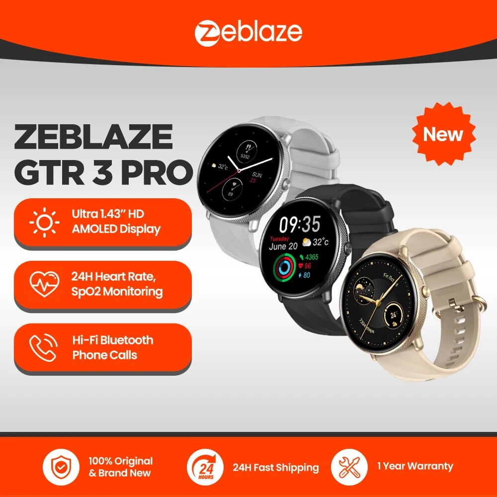 Fall Detection Watch - Zeblaze GTR 3 Pro połączenia głosowe
