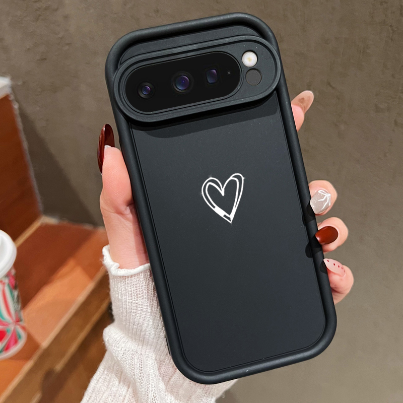 Google Pixel 9 Pro - Prosty wzór miłosny, miękki futerał na