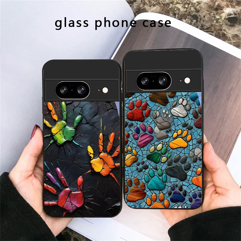 Google Pixel 9 Pro - Etui na telefon z czarnego szkła