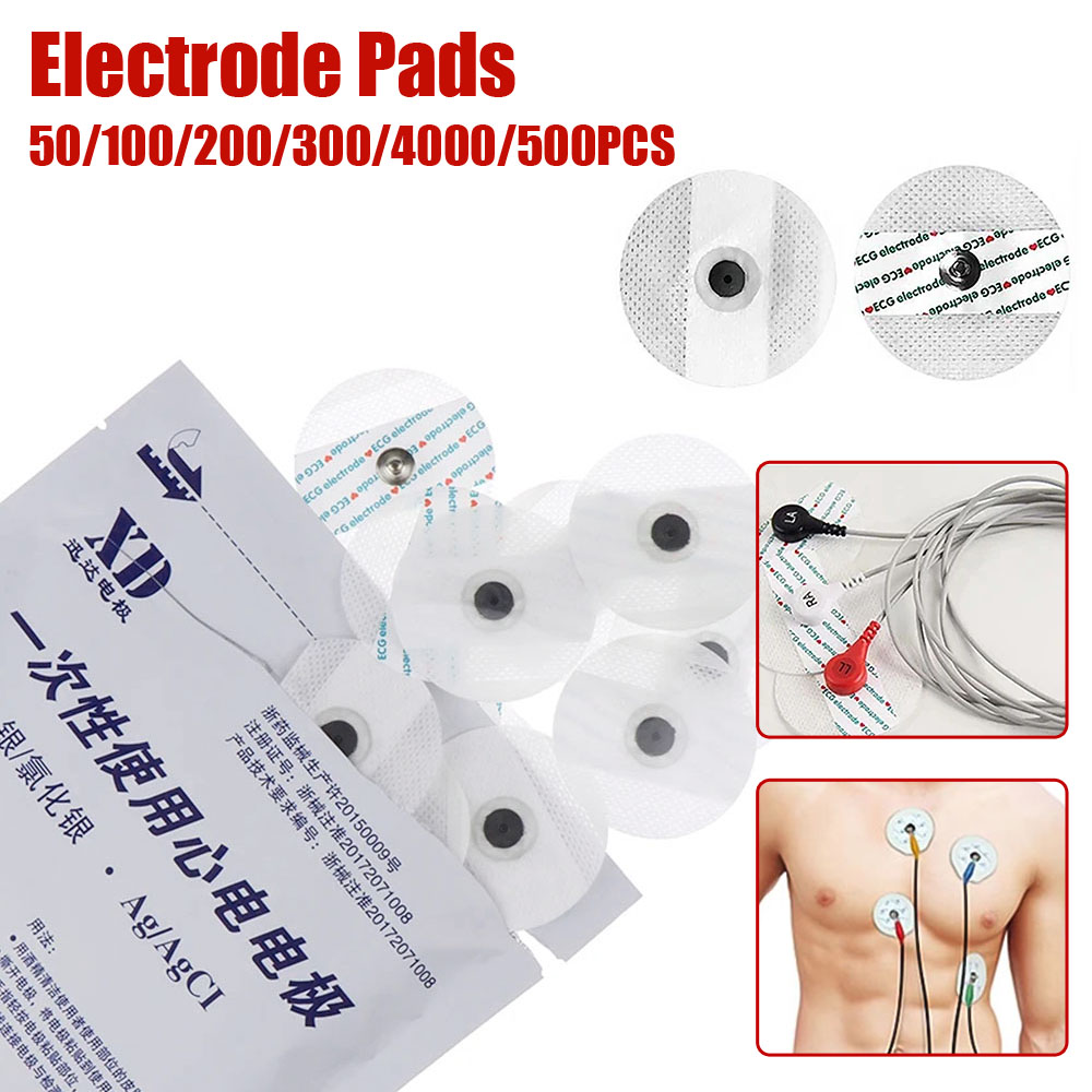 Ecg Patch Monitor - 50-500 szt. Jednorazowe elektrody do EKG,