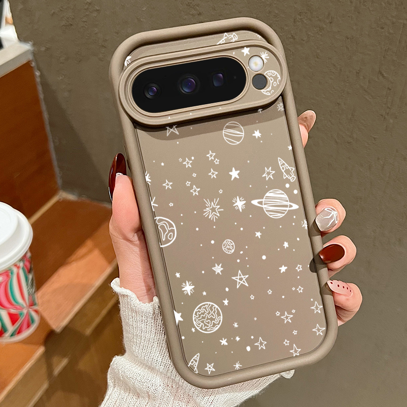 Google Pixel 9 Pro - Etui na telefon z wzorem lśniącej